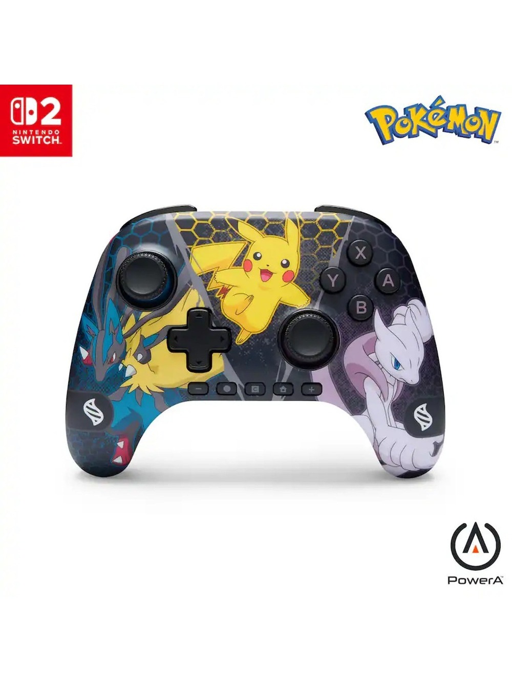 Pokemon Mega Evolutions Advantage Wireless Controller for Nintendo Switch 2